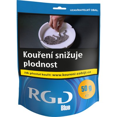 RGD blue tabák cigaretový 50 g – Zbozi.Blesk.cz