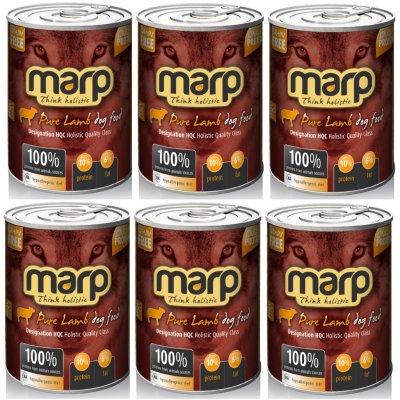 Marp Dog Pure Lamb 6 x 400 g – Zbozi.Blesk.cz