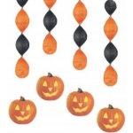 Závěsná Halloweenská dekorace dýně – Zboží Dáma