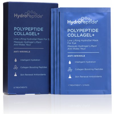 HydroPeptide Collagel+ Hydrogelová liftingová oční náplast 8 ks – Zboží Dáma