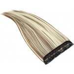 Clip in rychlopás kanekalon 61cm rovný - světlý melír – Hledejceny.cz