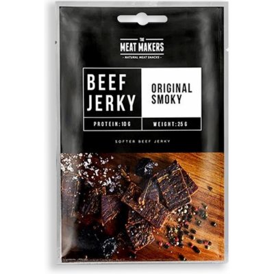 The Meat Makers Beef Jerky Original Smoky 25 g – Hledejceny.cz