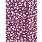 Décopatch Papír 1 ks Hnědo červený s větvičkami – Hledejceny.cz