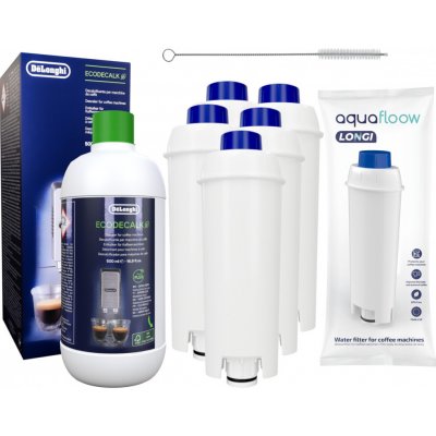 Aquafloow DeLonghi 5 ks + DeLonghi EcoDecalk 500ml DLSC500 – Zbozi.Blesk.cz