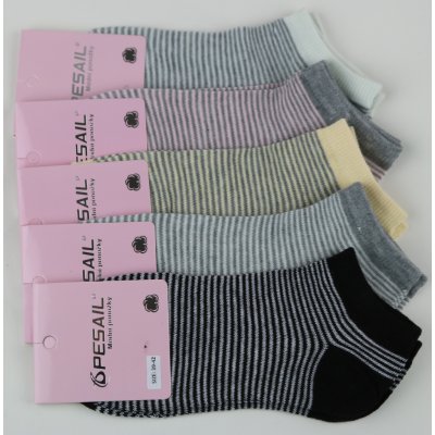 Pesail bavlněné kotníkové ponožky RW 3 páry – Zboží Dáma