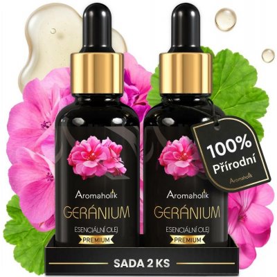 Aromaholik esenicální olej Geranium 60 ml – Hledejceny.cz