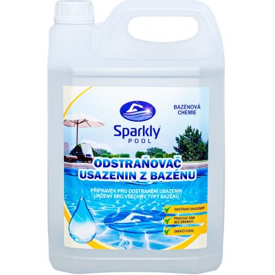 Sparkly POOL Čistič bazénu odstraňovač usazenin 5 l – Zbozi.Blesk.cz