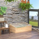 Outsunny Pařeniště 100x50x35 cm přírodní – Zboží Dáma Outsunny Pařeniště 100x50x35 cm přírodní – Zboží Dáma