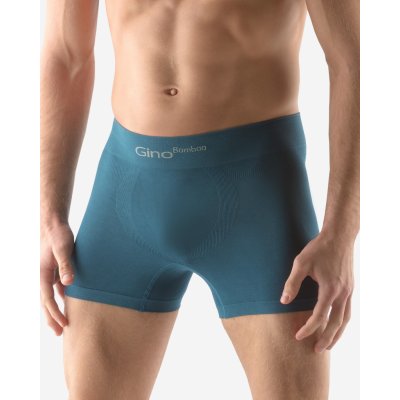 Gina pánské boxerky s delší nohavičkou Bamboo PureLine 54004P petrolejová – Zboží Mobilmania
