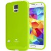 Pouzdro a kryt na mobilní telefon Samsung Pouzdro Mercury Jelly Case Samsung Galaxy J5 J500 zelené limetkové