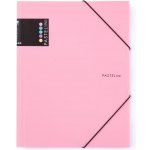 Karton P+P Sloha s gumou A4 PP PASTELINI růžová – Hledejceny.cz