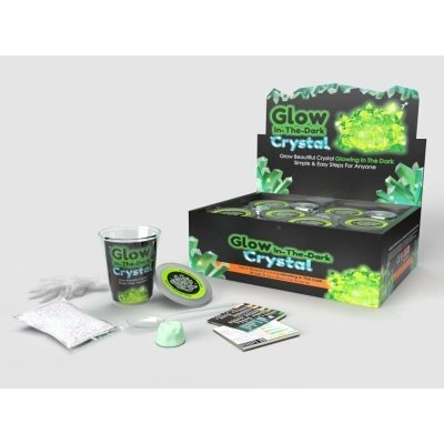 Krystal rostoucí svítící ve tmě – Hledejceny.cz