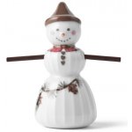 Vánoční porcelánová dekorace Snowgirl 8 cm Kähler – Hledejceny.cz
