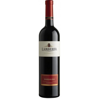 LAMBERTI Bardolino Classico DOC Veneto 12% 0,75 l (holá láhev)
