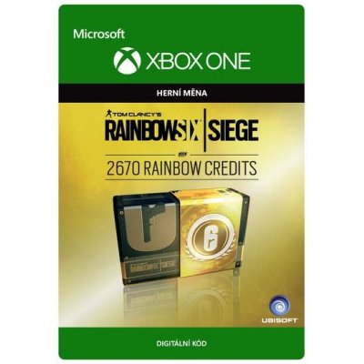 Tom Clancy's Rainbow Six Siege Currency pack 2670 Rainbow credits