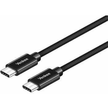Yenkee YCU C101 BK USB C-C 2.0/ 1m