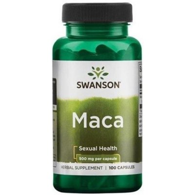 Swanson Maca, 500 mg 100 kapslí
