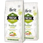 Brit Fresh Duck with Millet Active Run & Work 2 x 12 kg – Hledejceny.cz