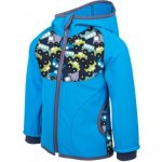 Unuo dětská softshellová bunda s fleecem UNUO autíčka tyrkysová NEW softshell jacket printed – Hledejceny.cz