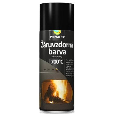 Primalex žáruvzdorná černá 400 ml – Zbozi.Blesk.cz