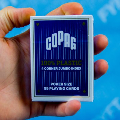 Copag pokerové plastové karty 4 velké symboly Modrá – Zbozi.Blesk.cz