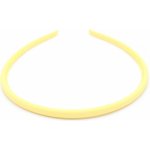 Čelenka do vlasů kaučuková světlý odstín žlutá – Hledejceny.cz