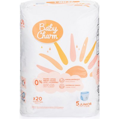 Baby Charm Super Dry Flex Pants 5 Junior 12-17 kg 20 ks – Zboží Mobilmania