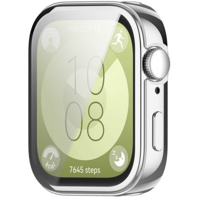 VSECHNONAMOBIL TPU FULL COVER Kryt pro Huawei Watch Fit 3 stříbrný 78857 – Zboží Živě