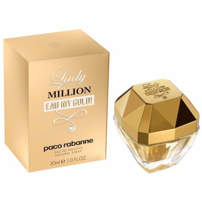 Paco Rabanne Lady Million eau my gold toaletní voda dámská 50 ml – Zboží Mobilmania