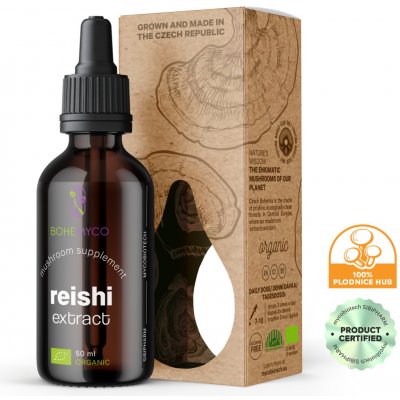 Sibi Reishi BIO extrakt trojitý tinktura 50 ml – Hledejceny.cz