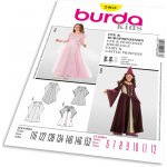 Střih Burda 2463 - Dětské středověké šaty, šaty pro princeznu / vílu – Zboží Mobilmania