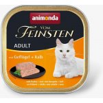 Animonda Vom Feinsten Adult drůbeží, telecí 100 g – Sleviste.cz