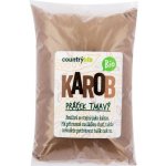 Country Life Karobový prášek tmavý Bio 500 g – Hledejceny.cz