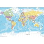 Plakát, Obraz - Mapa Světa - Political, (91,5 x 61 cm) – Zboží Mobilmania