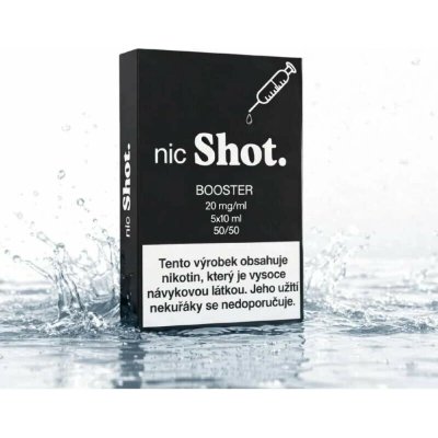 VAPOLAND nic Shot booster PG50/VG50 20 mg 5x10 ml – Zboží Mobilmania