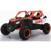 Dětské elektrické vozítko Mamido Elektrické autíčko Buggy SR Super 66 4x4 24V oranžová