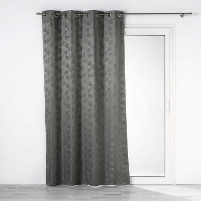 douceur d'intérieur Antracitový zatemňovací závěs z žakáru 140x260 cm Lunella – douceur d'intérieur – Hledejceny.cz