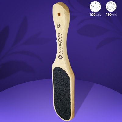 Staleks Dřevěný pilník na paty 100/180 – Zbozi.Blesk.cz