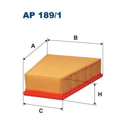 AP189/1 FILTRON Vzduchový filtr – Hledejceny.cz