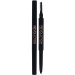 Makeup Revolution Precise Brow Pencil precizní tužka na obočí s kartáčkem Medium Brown 0,05 g – Zboží Mobilmania