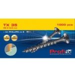 DK mont Šroub do dřeva TX 35 100 ks – Hledejceny.cz