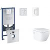 Kompletní WC sada GROHE Rapid SLX s tlačítkem Skate Cosmopolitan SANI11BB3109