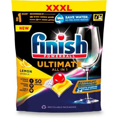 Finish Ultimate lemon tablety do myčky 50 ks – Sleviste.cz
