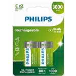 Philips C 3000mAh 2ks R14B2A300/10 – Zboží Živě