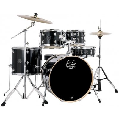 Mapex Venus Black Galaxy Sparkle Fusion Kit