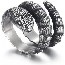 Royal Fashion pánský prsten Had KR104866 KJX