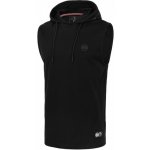 Pitbull West Coast Pitbull West Coast pánské bez rukávů s kapucí Hilltop černá – Zboží Dáma