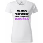 Dámské tričko Nejsem v důchodu jsem profesionální babička – Hledejceny.cz