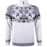 Kama svetr 100% Merino Norský vzor 4082 modrý – Zboží Dáma