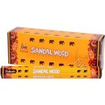 Tulasi Sandal Wood Santalové dřevo indické vonné tyčinky 6 x 20 ks – Zboží Mobilmania